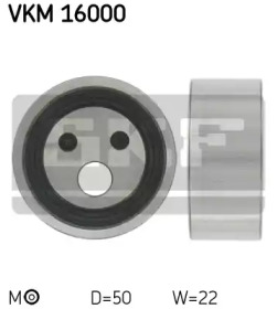Ролик натяжителя SKF для NISSAN KUBISTAR (X76) 1.2